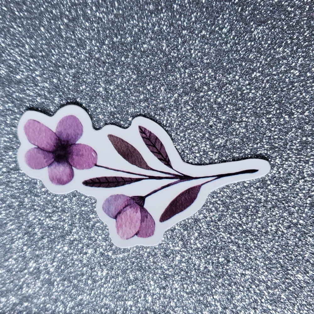 NATURE FLOWER WATERPOOF Sticker Flower